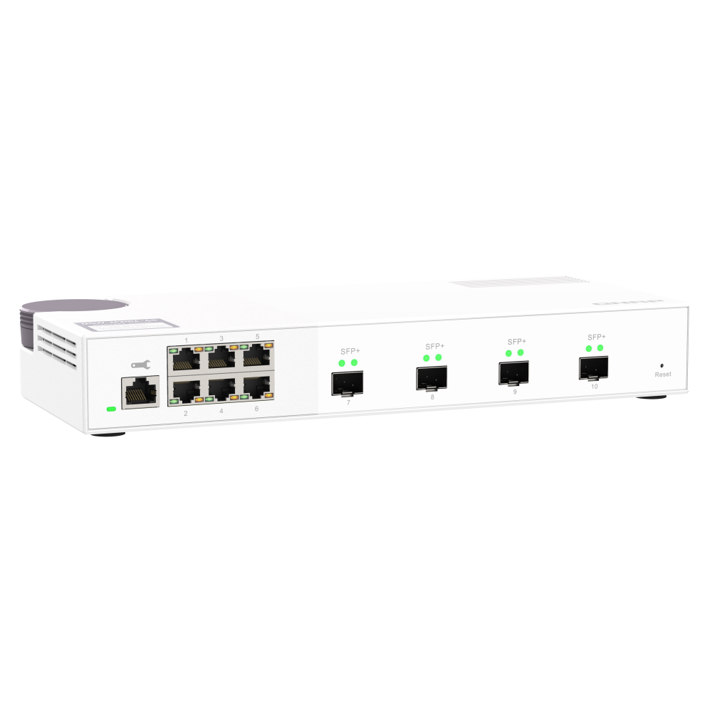 QNAP QSW-M2106-4S Switch Side View 4