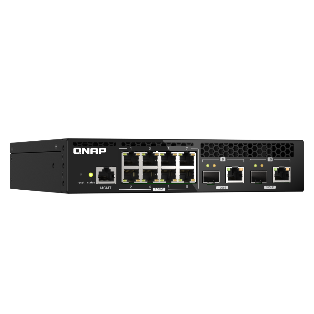 QNAP QSW-M2108R-2C Switch Side View 4
