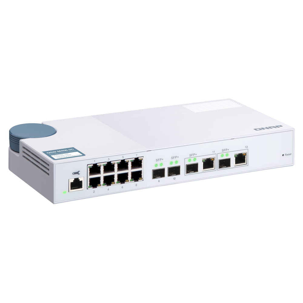 QNAP QSW-M408-2C Switch Side View 3