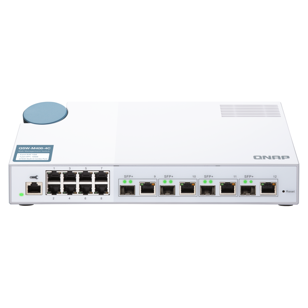 QNAP QSW-M408-4C Switch Side View 3
