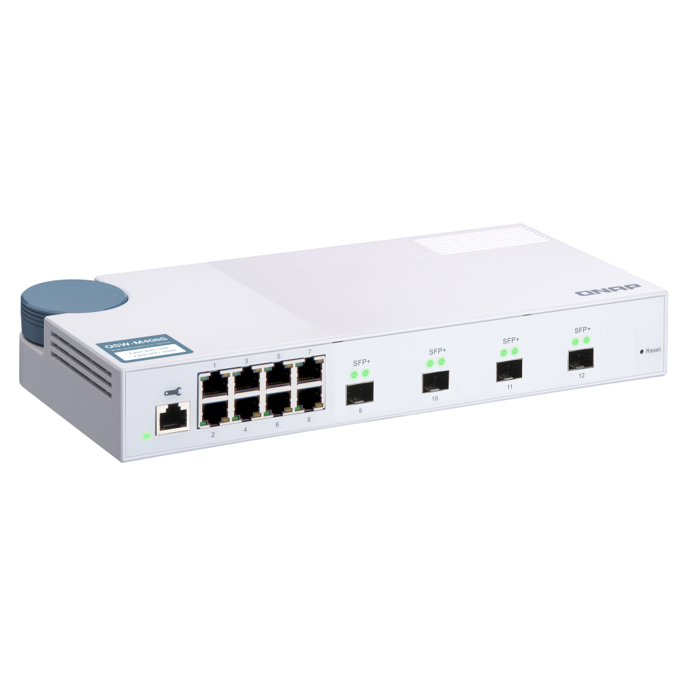 QNAP QSW-M408S Switch Side View 4