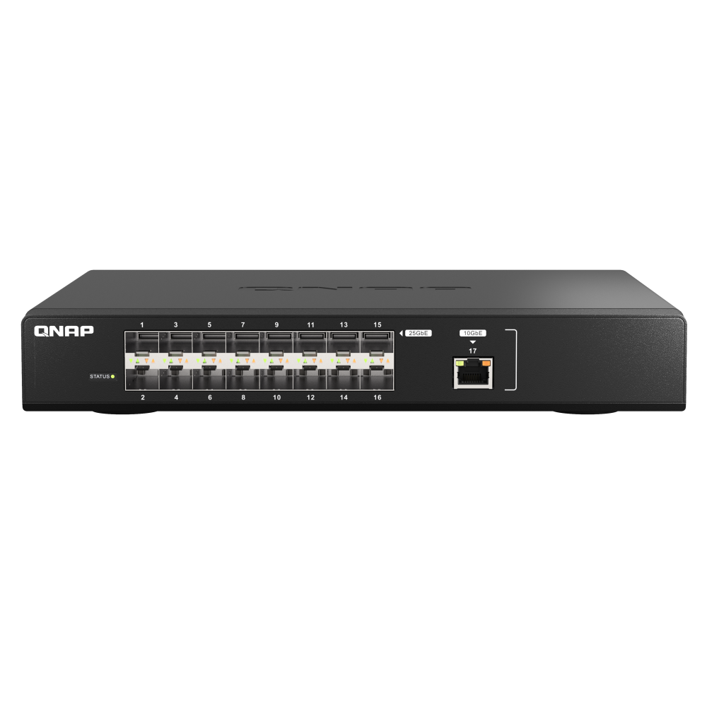 QNAP QSW-M5216-1T Switch Side View 3