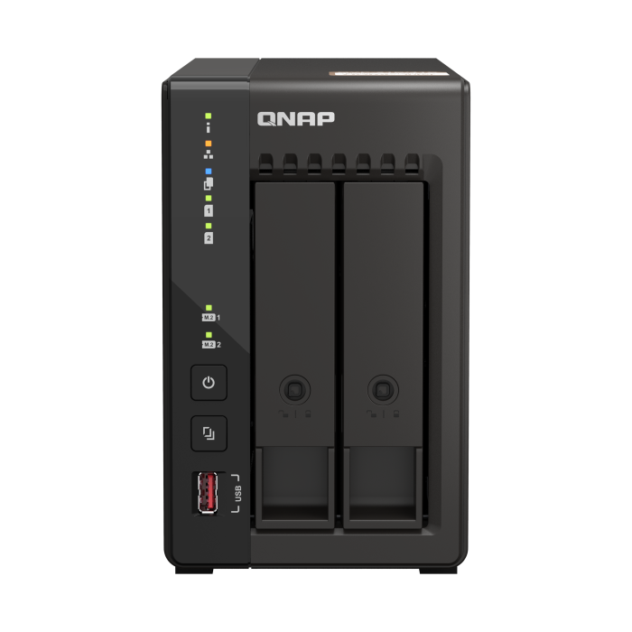 QNAP QVP-21C NVR for Surveillance Side View 3