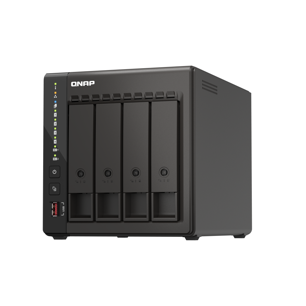 QNAP QVP-41C NVR for Surveillance Front View