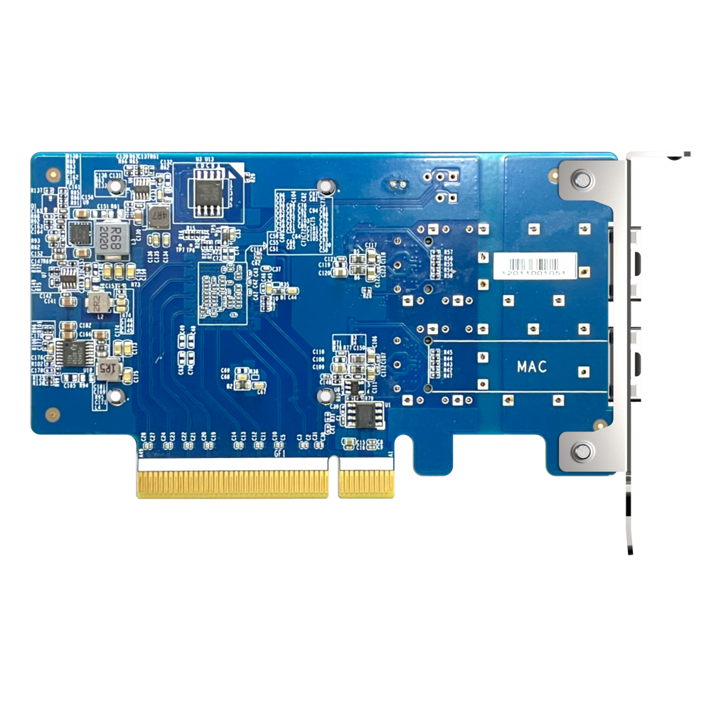 QNAP QXG-25G2SF-CX6 Expansion Card Side View 4