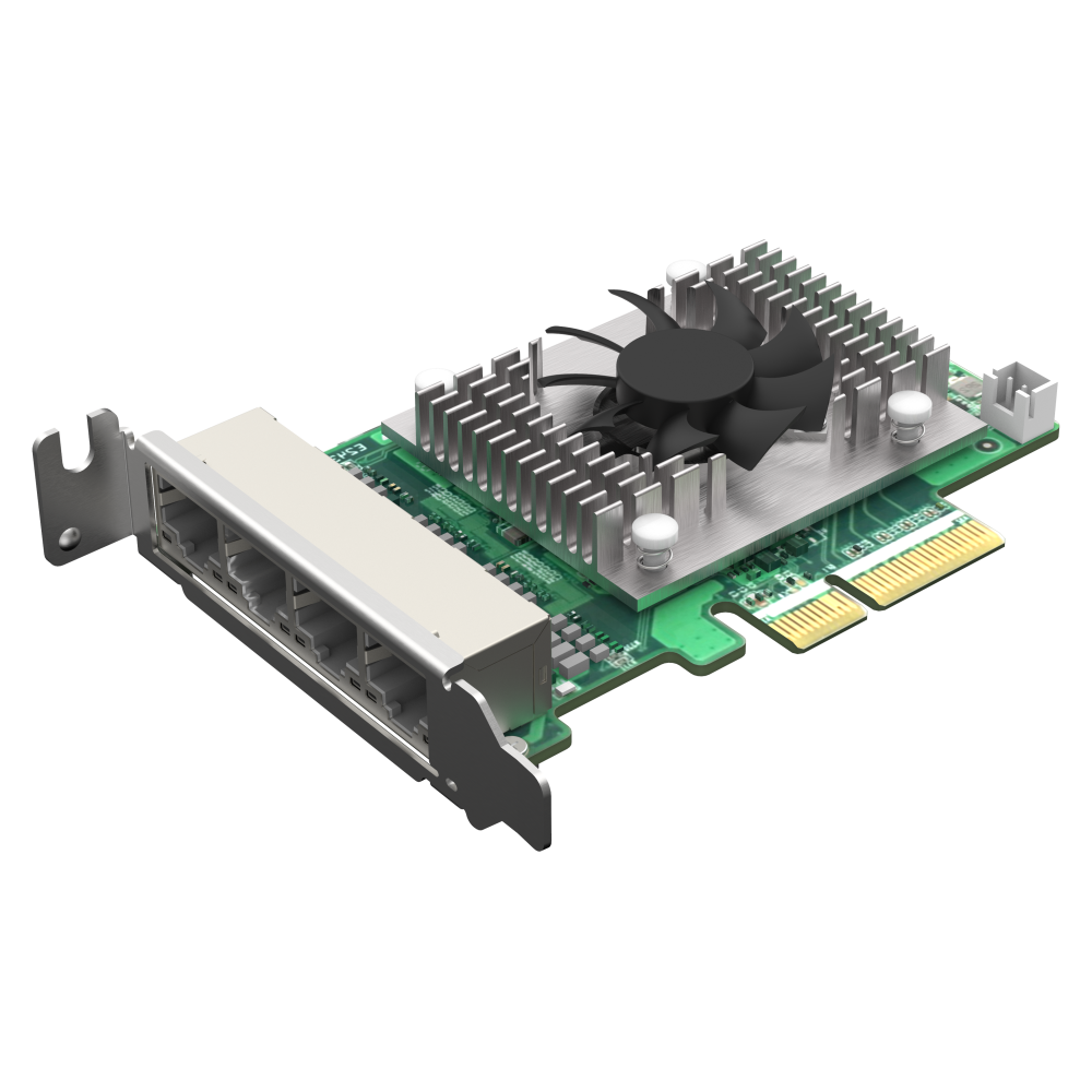 QNAP QXG-2G4T-I225 Expansion Card Side View 3