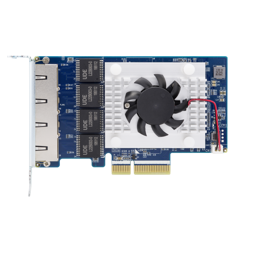 QNAP QXG-5G4T-111C Expansion Card Side View 4