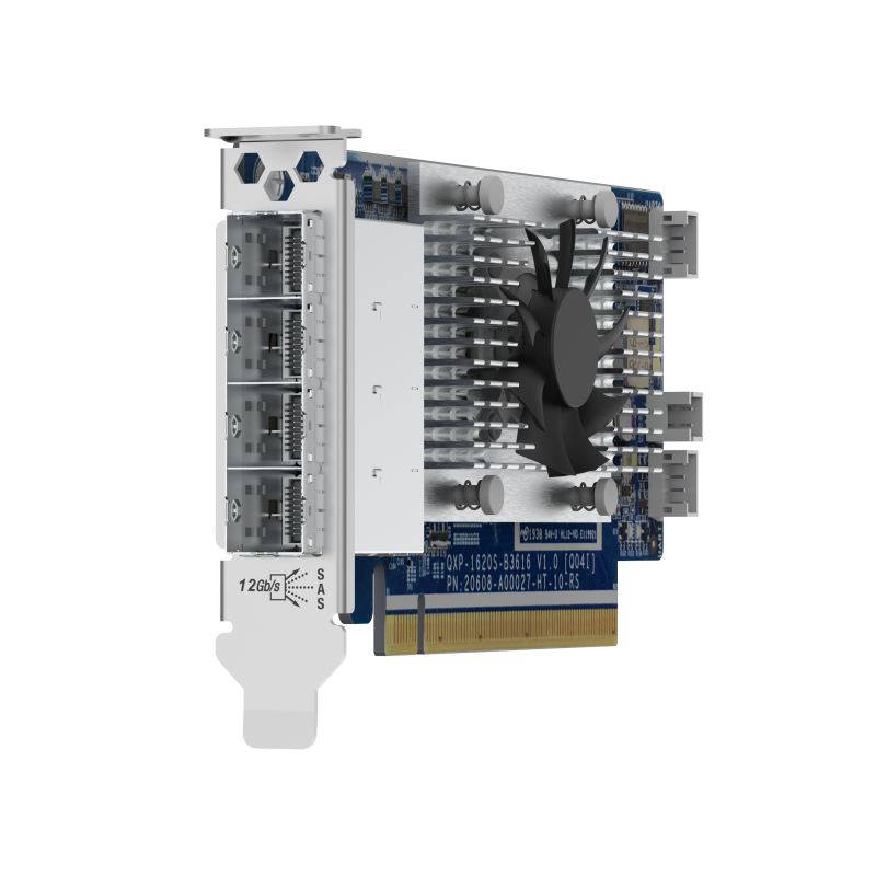 QNAP QXP-1620S-B3616W Expansion Card Front View