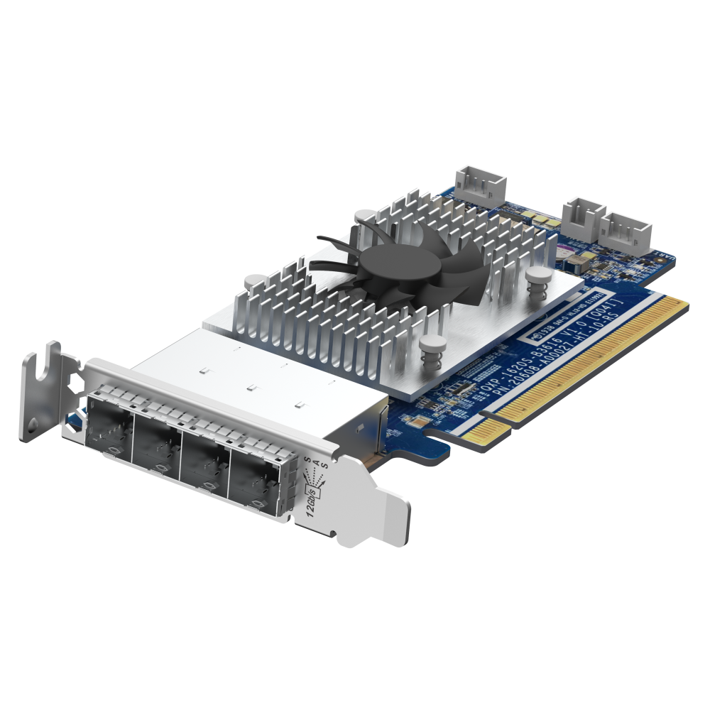 QNAP QXP-1620S-B3616W Expansion Card Side View 3