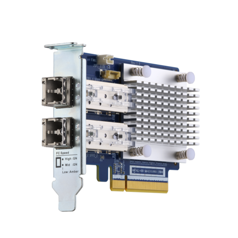 QNAP QXP-32G2FC Expansion Card Front View