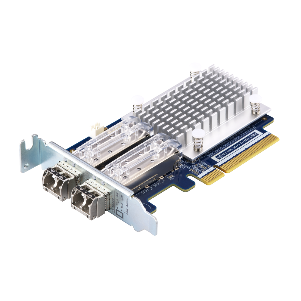 QNAP QXP-32G2FC Expansion Card Side View 3