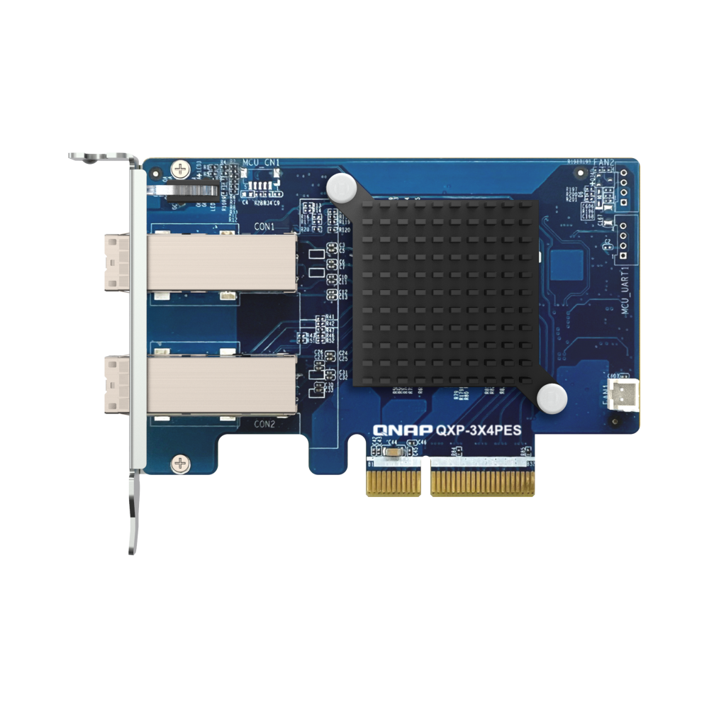 QNAP QXP-3X4PES Expansion Card Side View 4