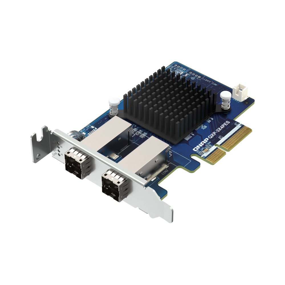 QNAP QXP-3X4PES Expansion Card Side View 3