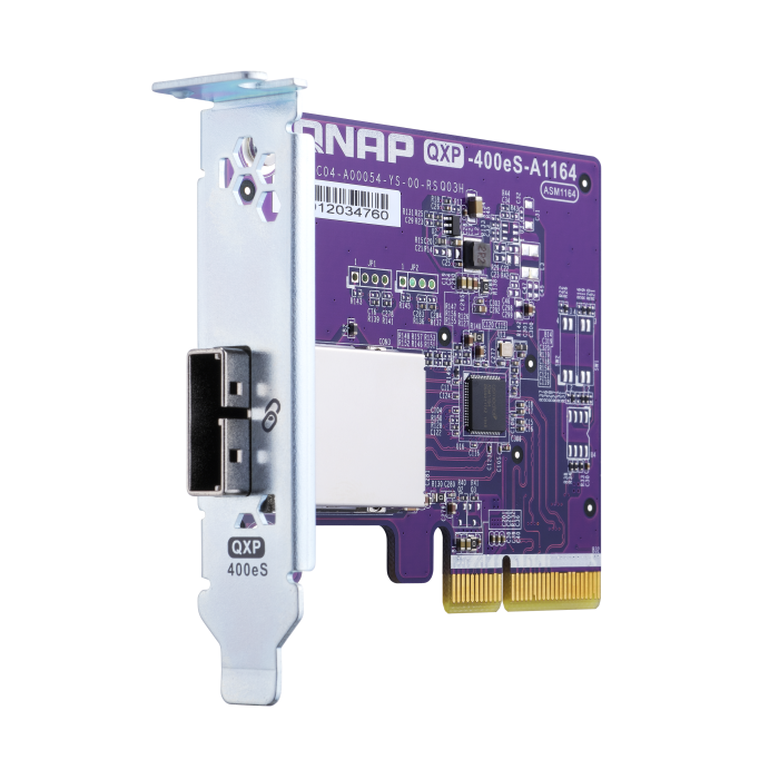 QNAP QXP-400eS-A1164 Expansion Card Front View