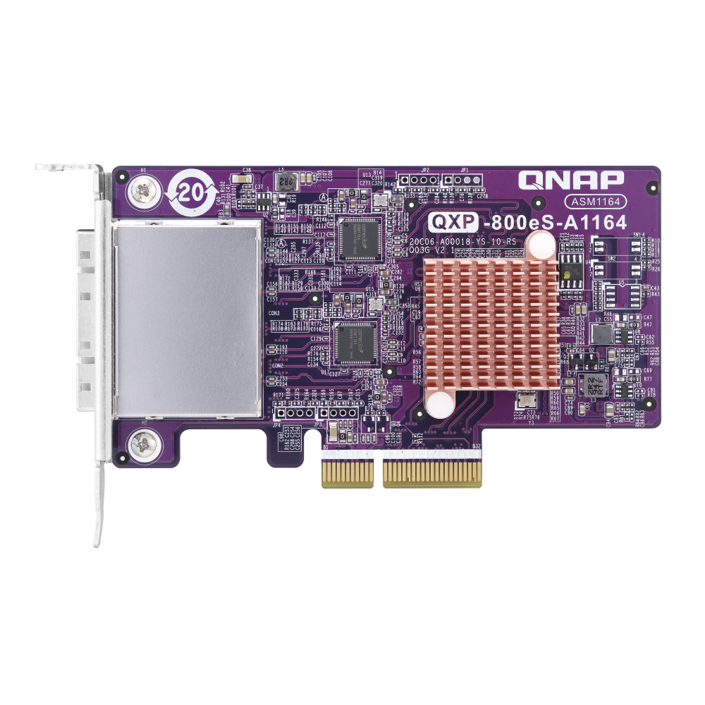 QNAP QXP-800eS-A1164 Expansion Card Side View 4
