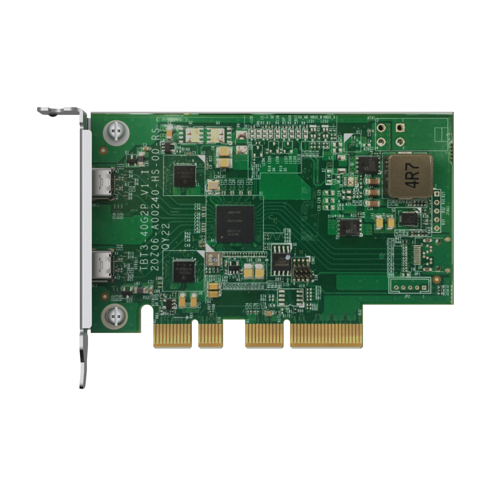 QNAP QXP-T32P Expansion Card Side View 4