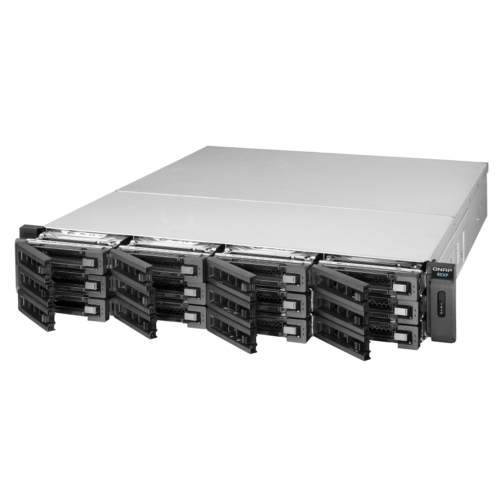 QNAP REXP-1220U-RP Expansion Unit Side View 4