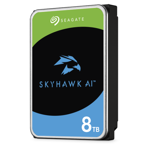 Seagate SkyHawk Series ST8000VE001 Hard Drive Front View