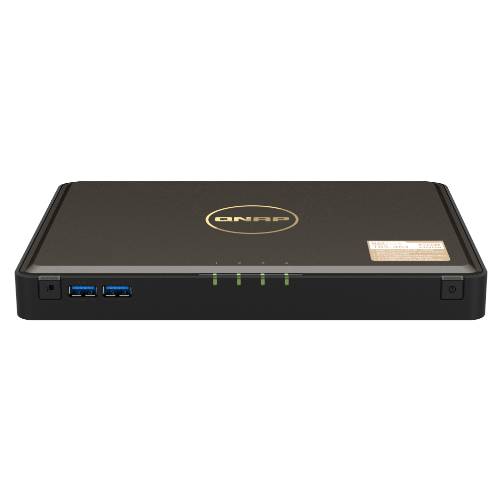 QNAP TBS-464-8G NAS Front View