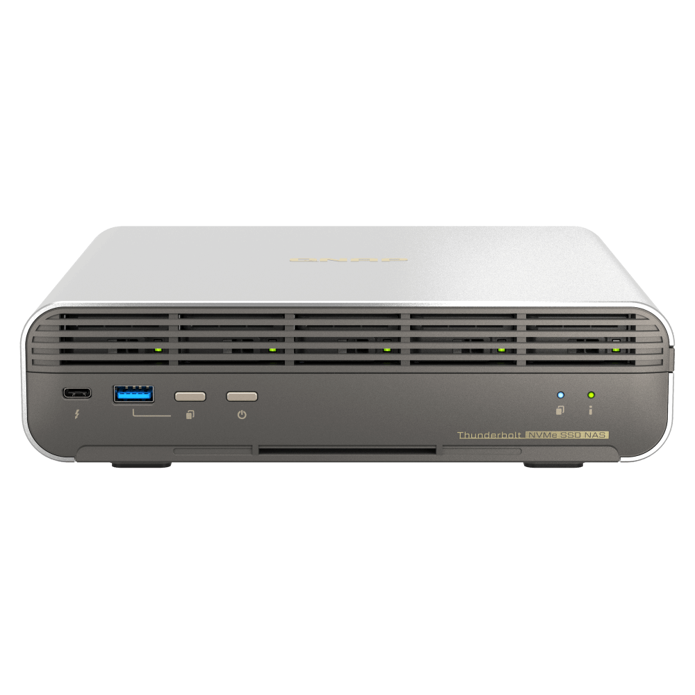 QNAP TBS-h574TX-i5-16G NAS Side View 3