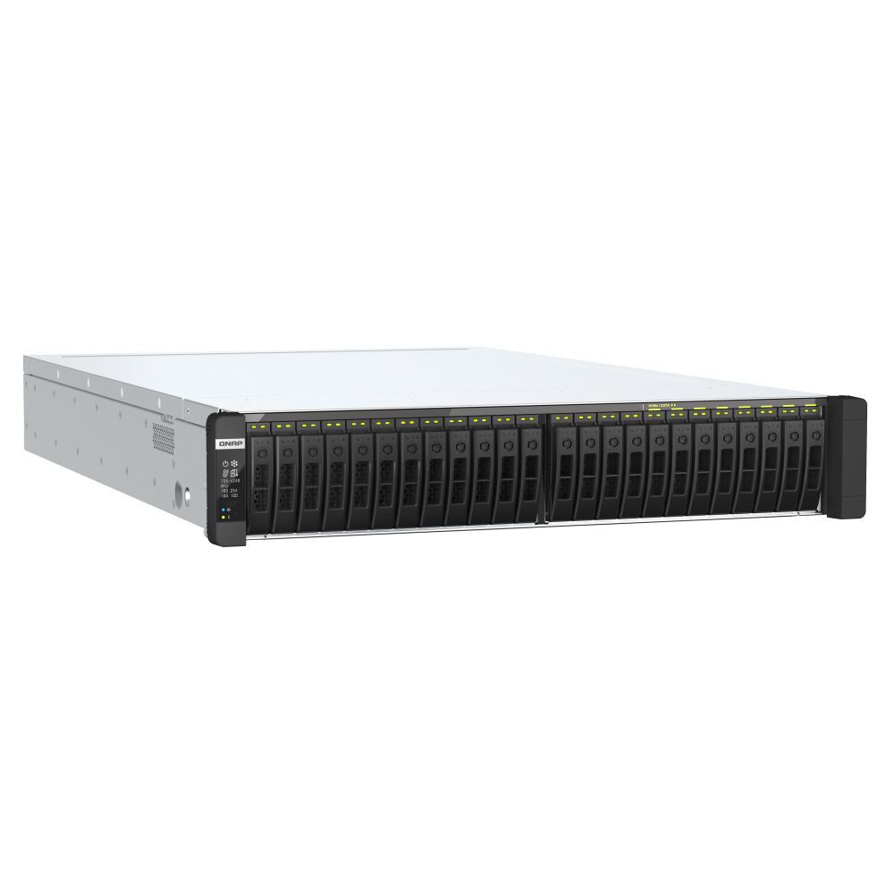QNAP TDS-H2489FU-4314-256G NAS Side View 4