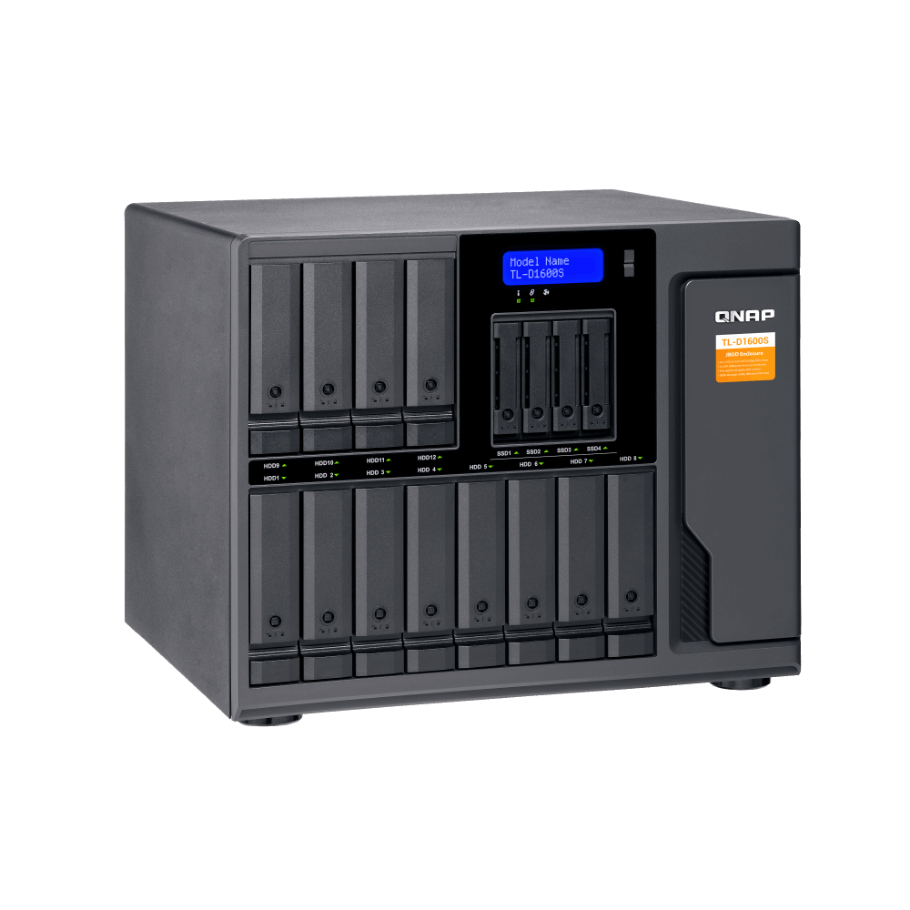 QNAP TL-D1600S Expansion Unit Side View 4