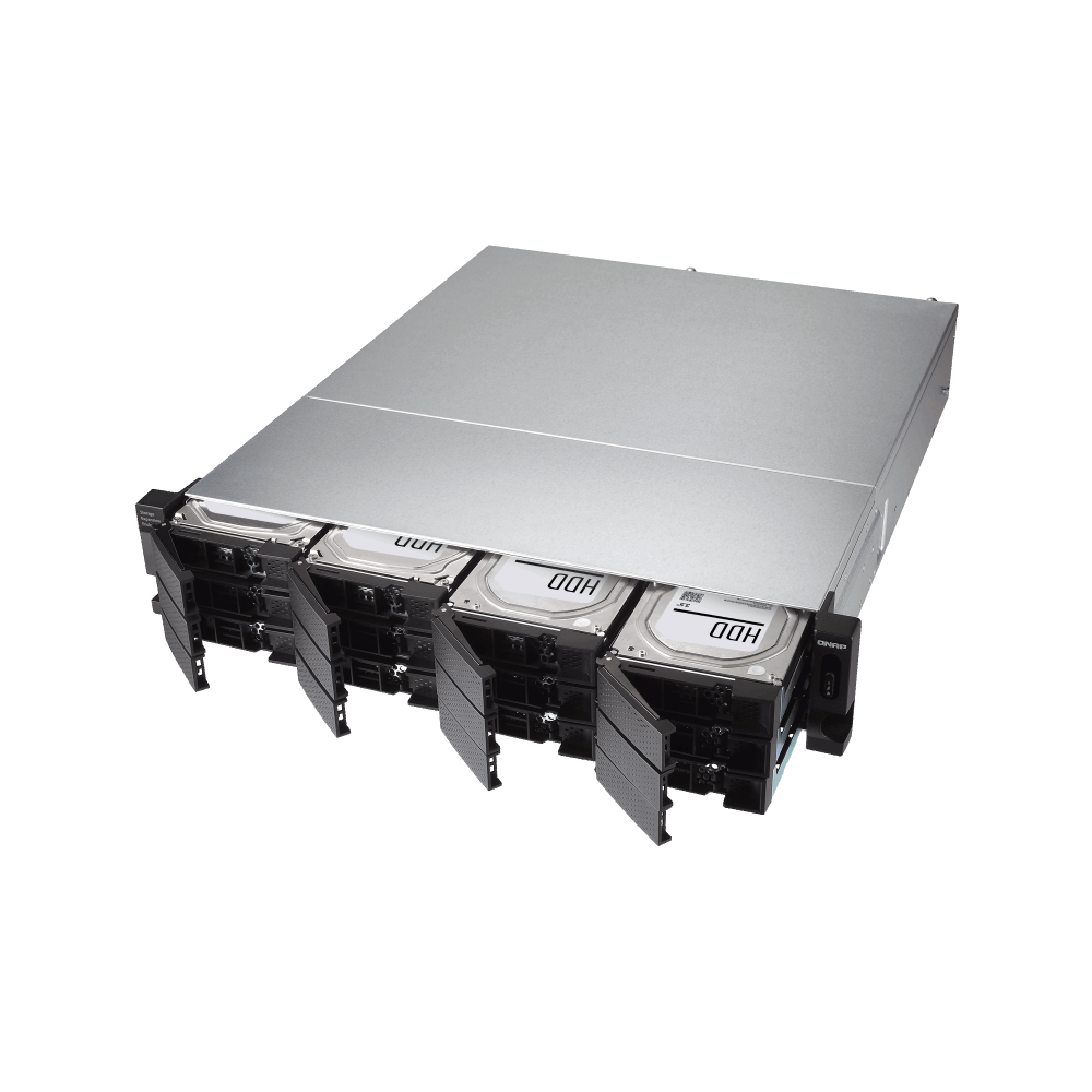 QNAP TL-R1200C-RP Expansion Unit Side View 3