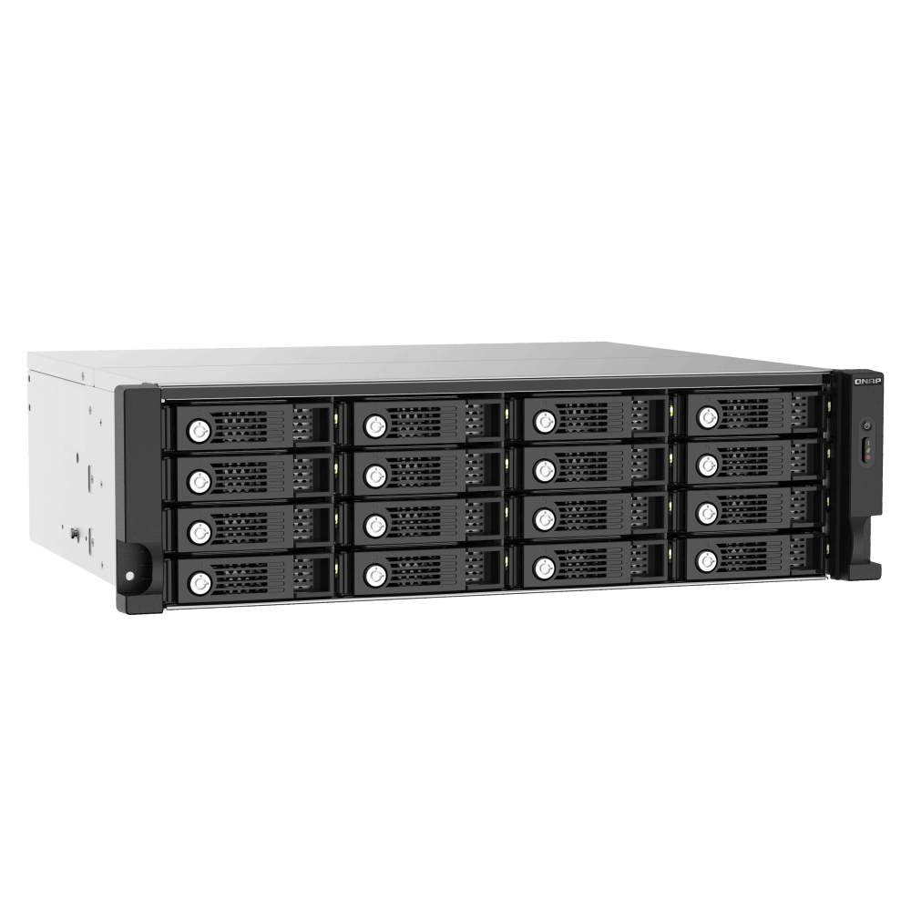 QNAP TL-R1620Sep-RP Expansion Unit Side View 3