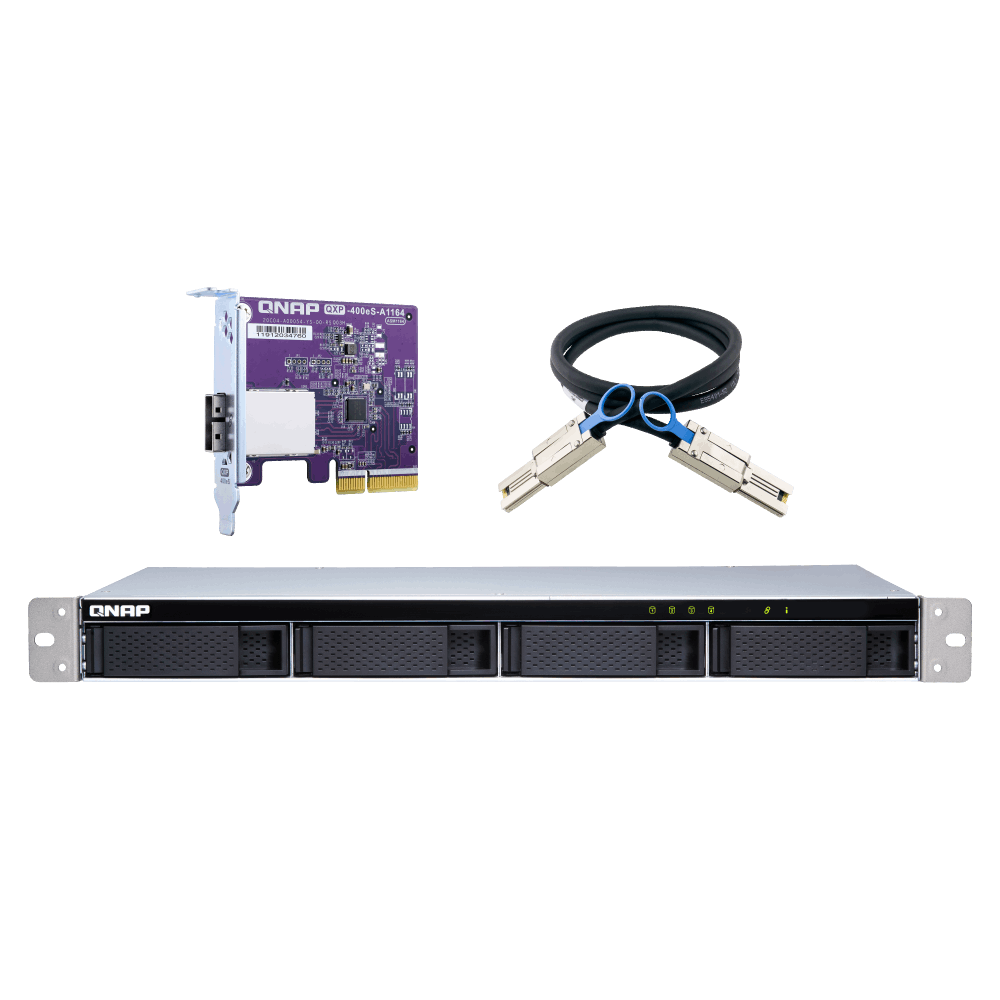 QNAP TL-R400S Expansion Unit Front View