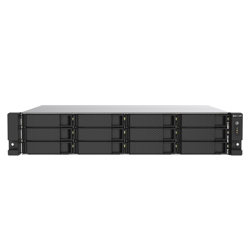 QNAP TS-1273AU-RP-8G NAS Side View 3