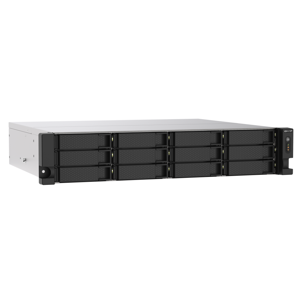 QNAP TS-1273AU-RP-8G NAS Side View 4
