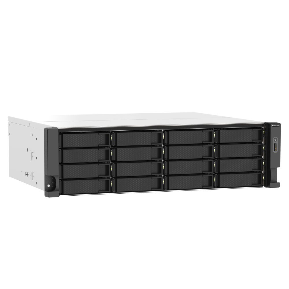 QNAP TS-1673AU-RP-16G NAS Side View 4