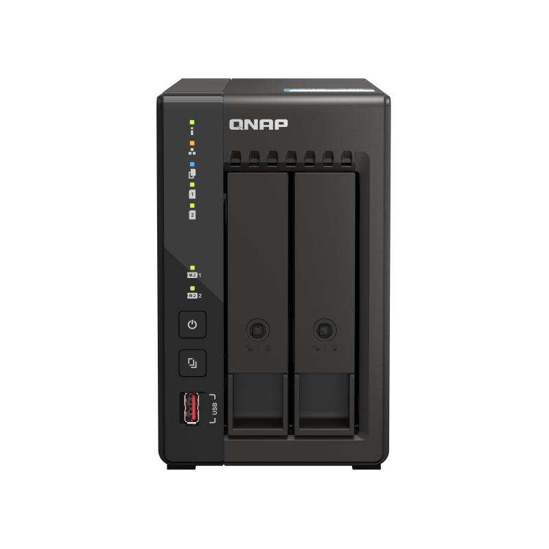 QNAP TS-253E-8G NAS Side View 3