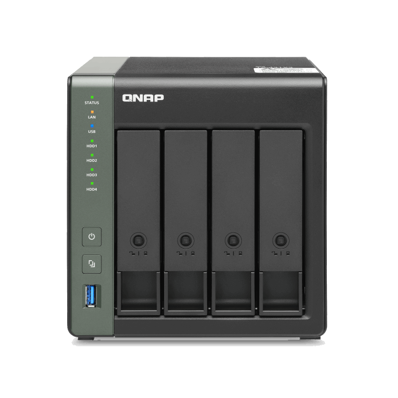 QNAP TS-431X3-4G NAS Side View 4