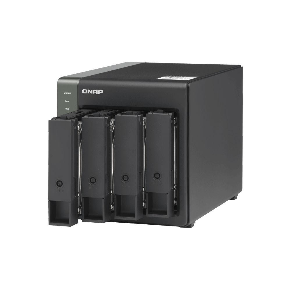 QNAP TS-431X3-4G NAS Side View 5
