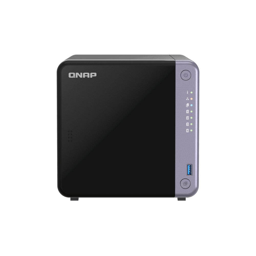 QNAP TS-432X-4G NAS Side View 3