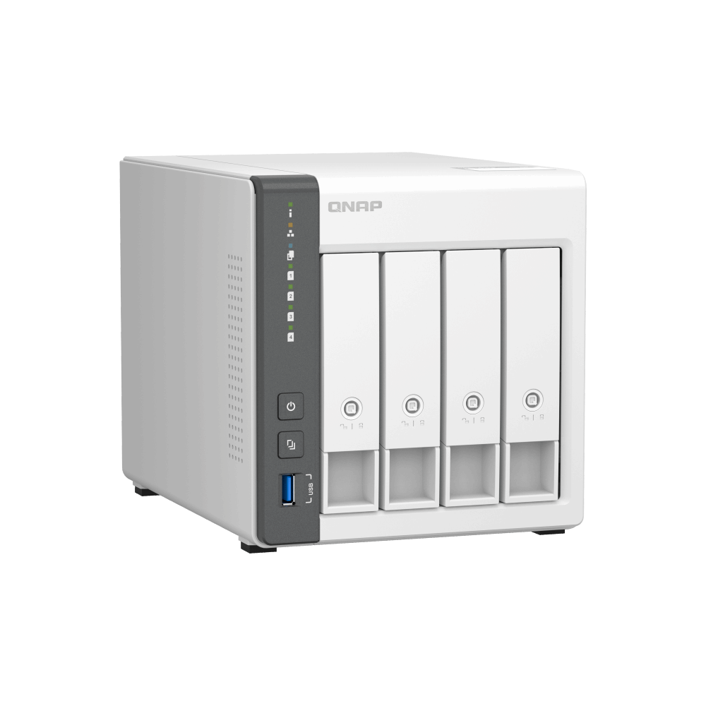 QNAP TS-433-4G NAS Side View 4