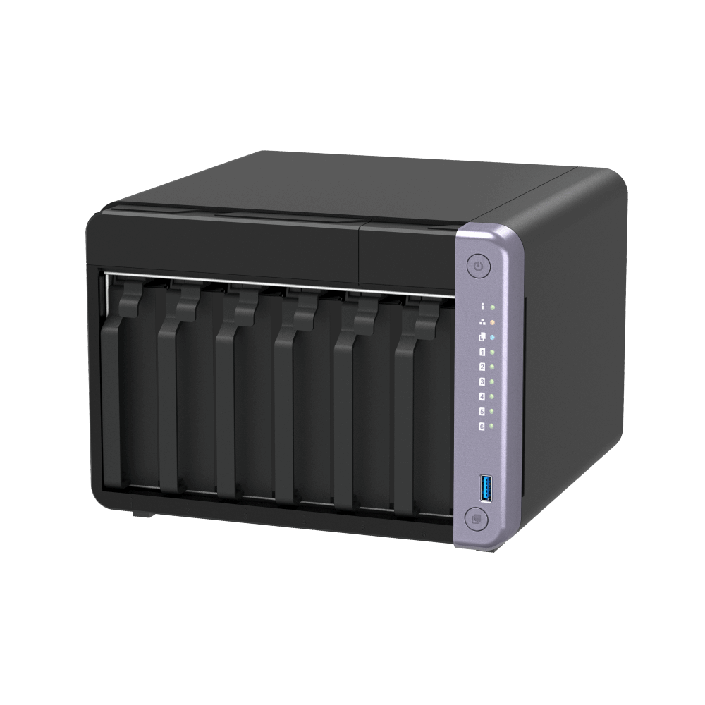 QNAP TS-632X-4G NAS Side View 4
