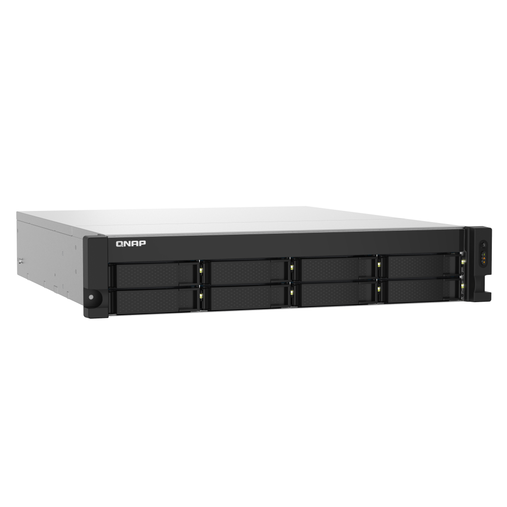 QNAP TS-832PXU-RP-4G NAS Side View 4