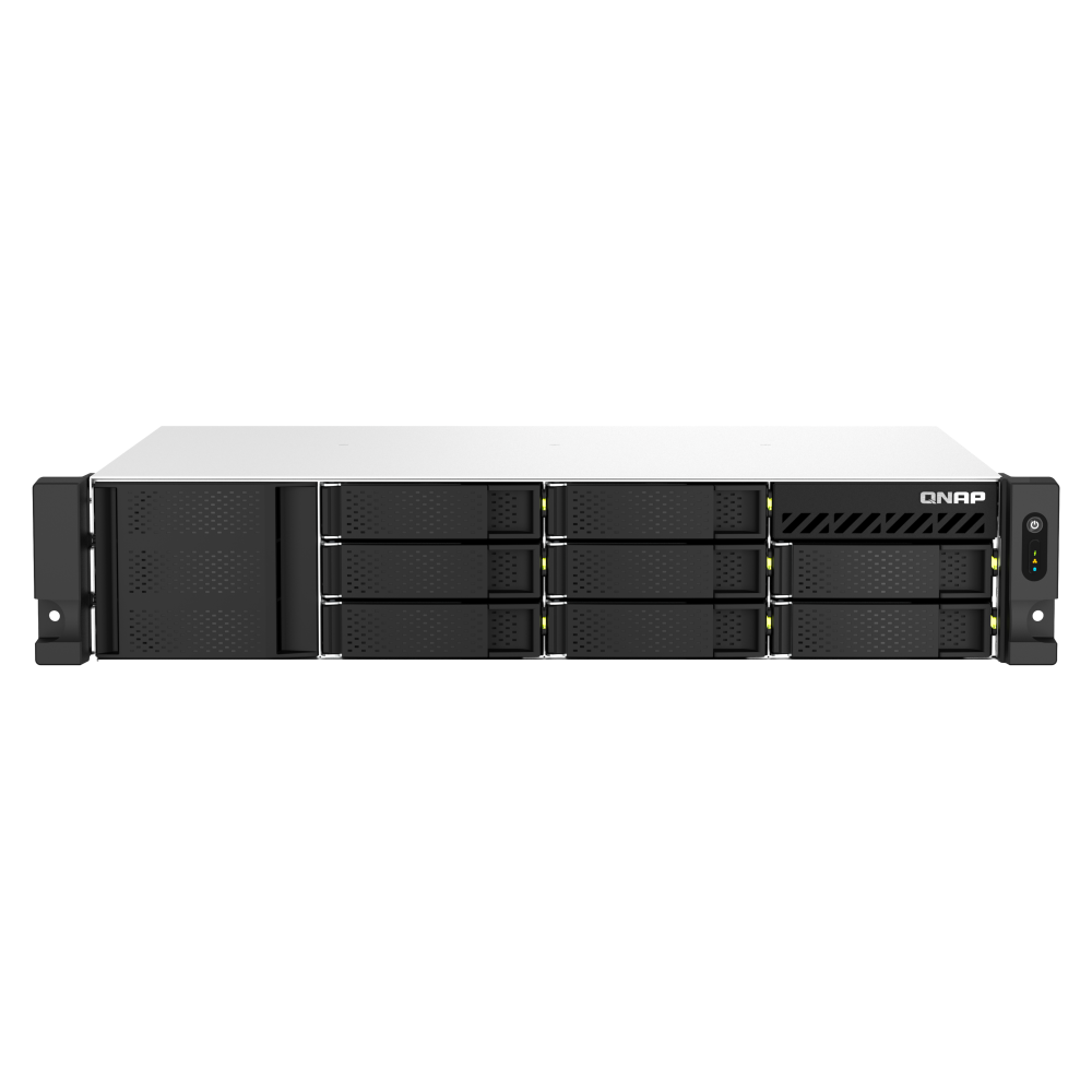 QNAP TS-864eU-RP-8G NAS Side View 3
