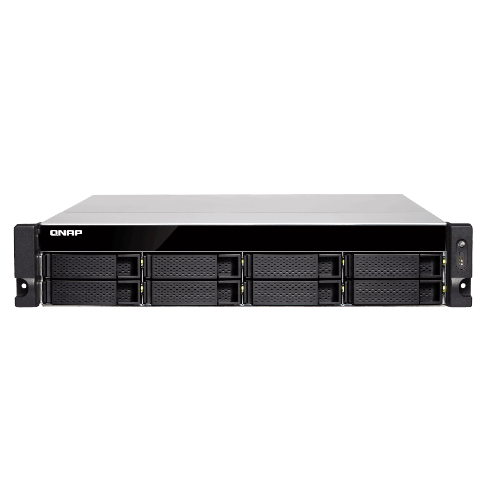 QNAP TS-877XU-RP-3600-8G NAS Side View 3