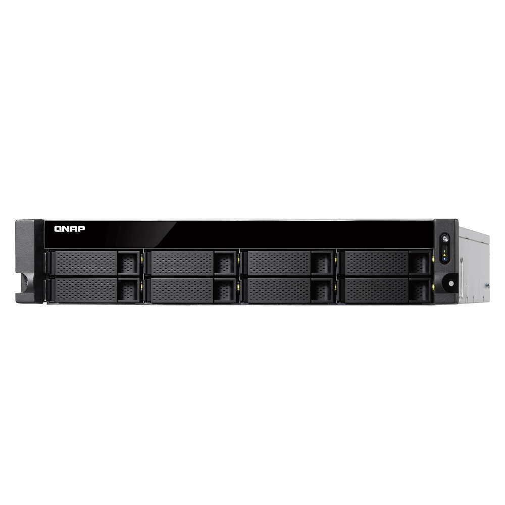 QNAP TS-877XU-RP-3600-8G NAS Front View