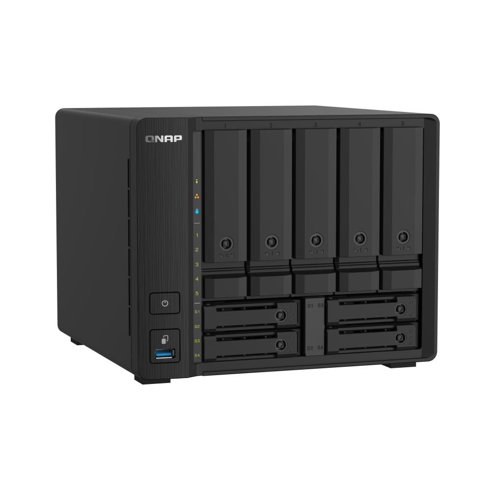 QNAP TS-932PX-4G NAS Side View 4