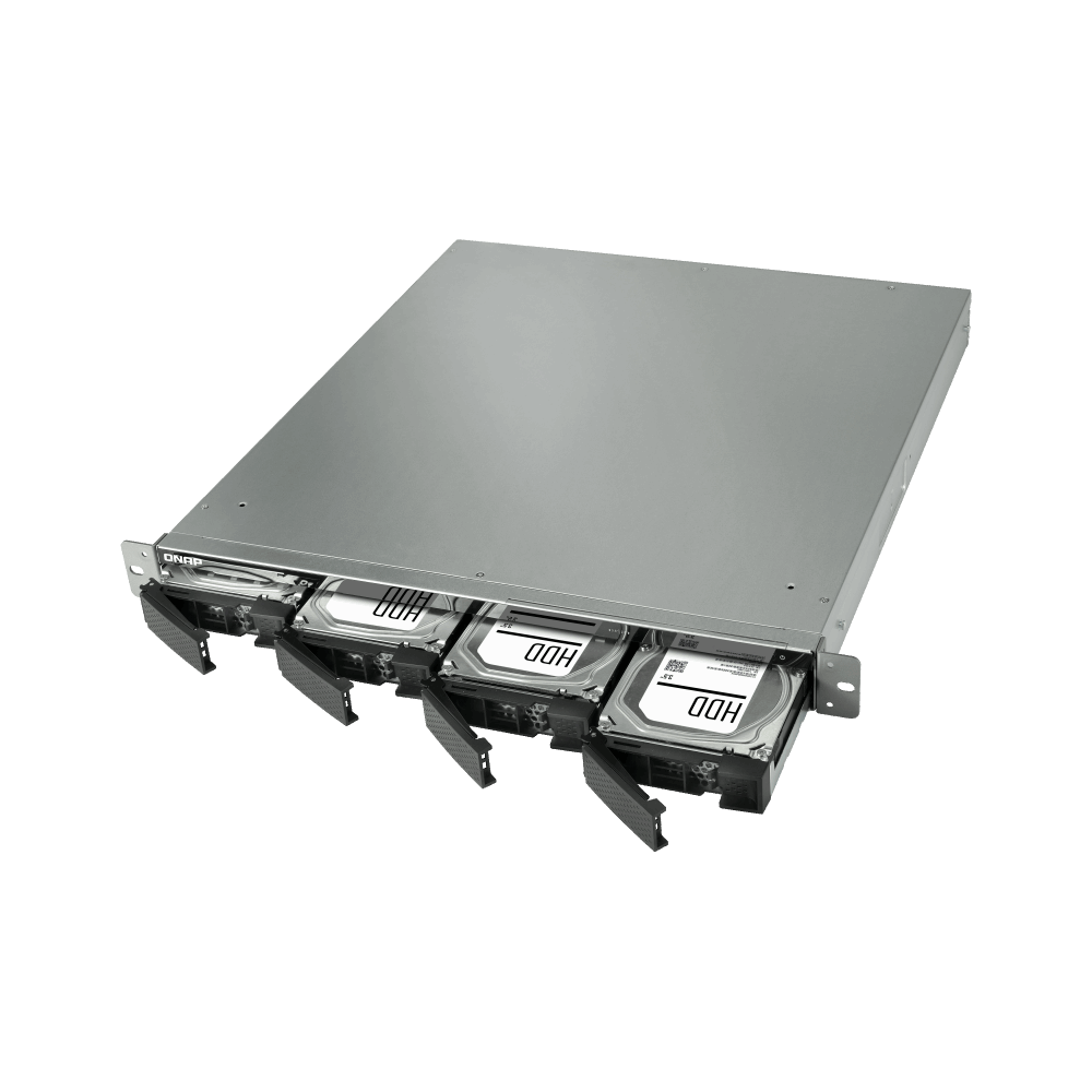 QNAP TS-977XU-RP-3600-8G NAS Side View 4