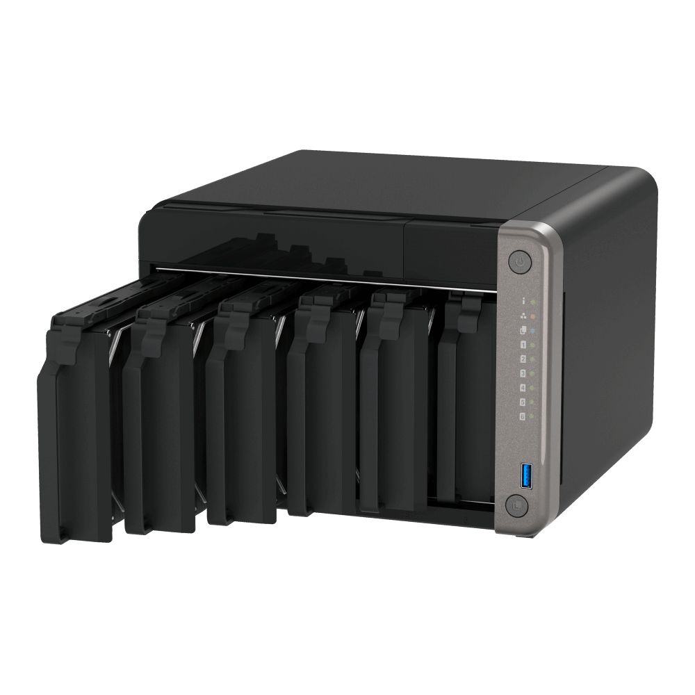 QNAP TS-AI642-8G NAS Side View 5
