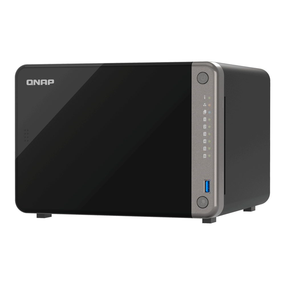 QNAP TS-AI642-8G NAS Front View