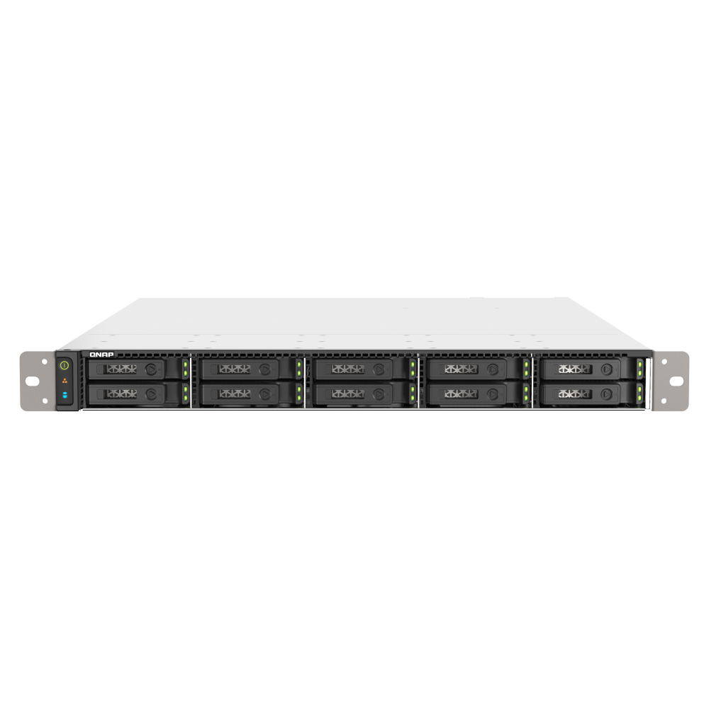 QNAP TS-h1090FU-7232P-64G NAS Side View 4