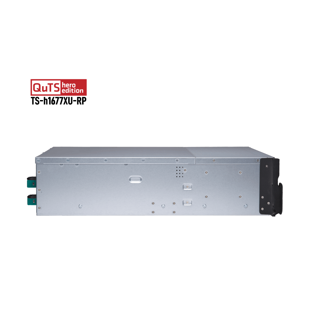 QNAP TS-h1677XU-RP-3700X-32G NAS Side View 5