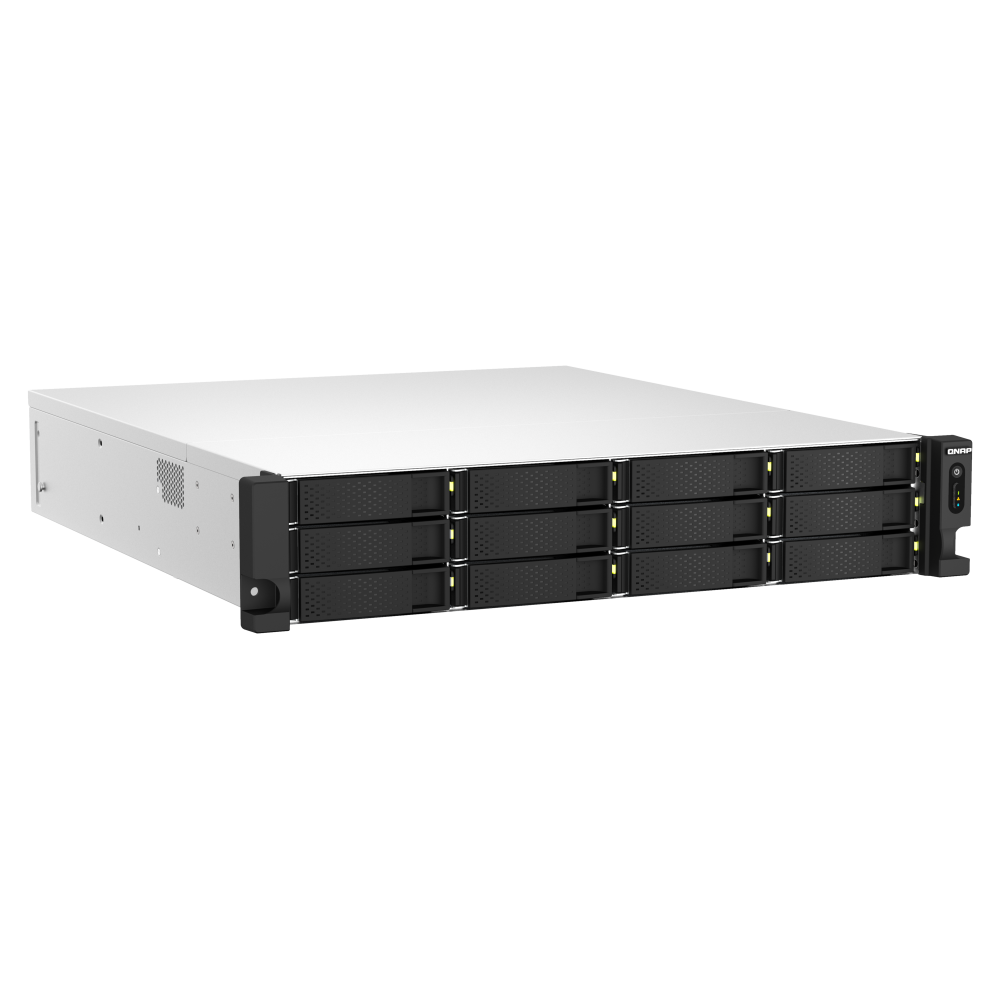 QNAP TS-h1887XU-RP-E2336-32G NAS Side View 4