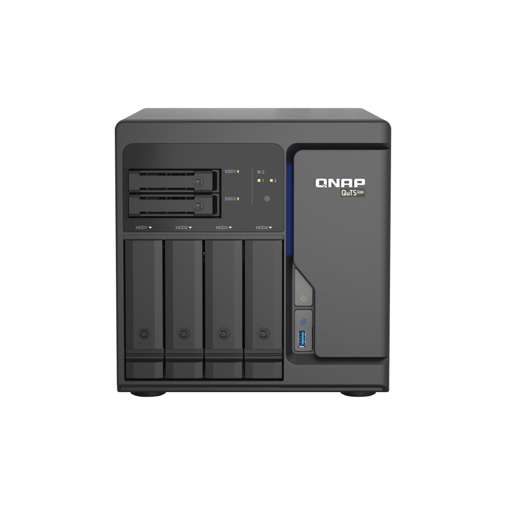 QNAP TS-H686-D1602-8G NAS Side View 3